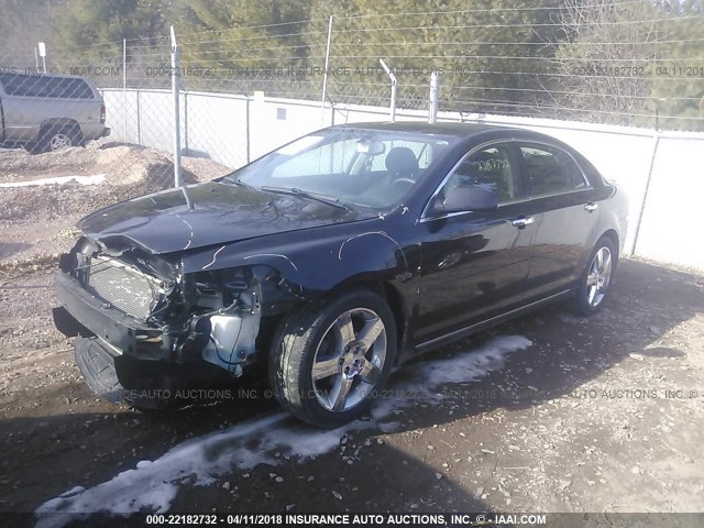 1G1ZC5E03CF377534 - 2012 CHEVROLET MALIBU 1LT 黑色 照片 2