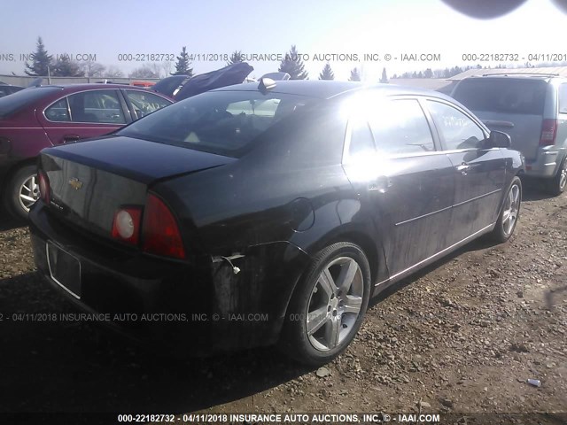 1G1ZC5E03CF377534 - 2012 CHEVROLET MALIBU 1LT 黑色 照片 4