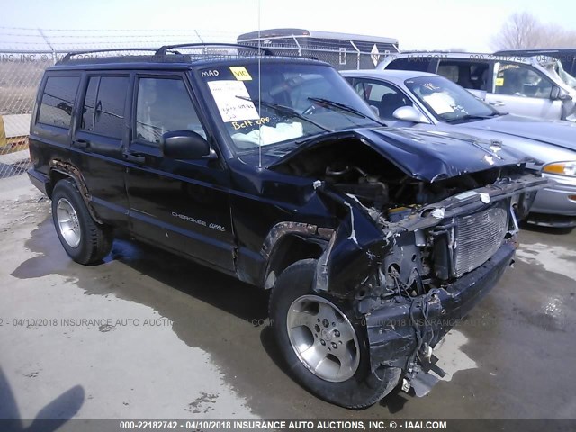 1J4FJ68S8WL146082 - 1998 JEEP CHEROKEE SPORT/CLASSIC BLACK photo 1