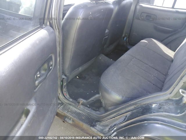 1J4FJ68S8WL146082 - 1998 JEEP CHEROKEE SPORT/CLASSIC Czarny zdjęcie 8