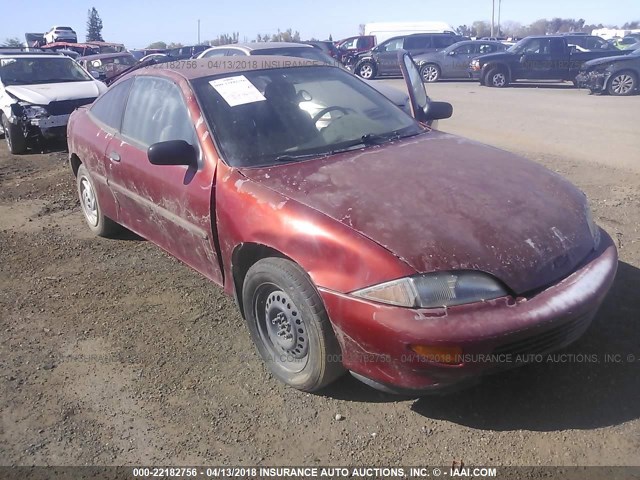 1G1JC1248V7188260 - 1997 CHEVROLET CAVALIER RS BURGUNDY photo 1