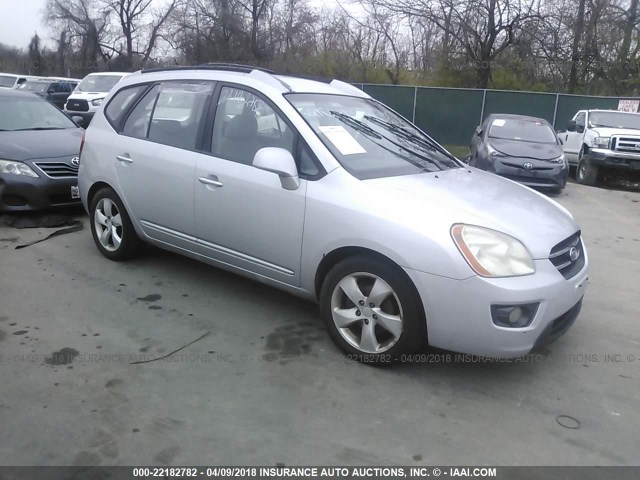 KNAFG525977096530 - 2007 KIA RONDO LX/EX SILVER photo 1