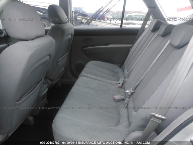 KNAFG525977096530 - 2007 KIA RONDO LX/EX SILVER photo 8