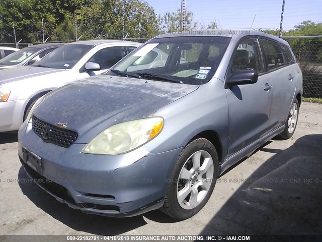 2T1KY38E13C056994 - 2003 TOYOTA COROLLA MATRIX XRS BLUE photo 2