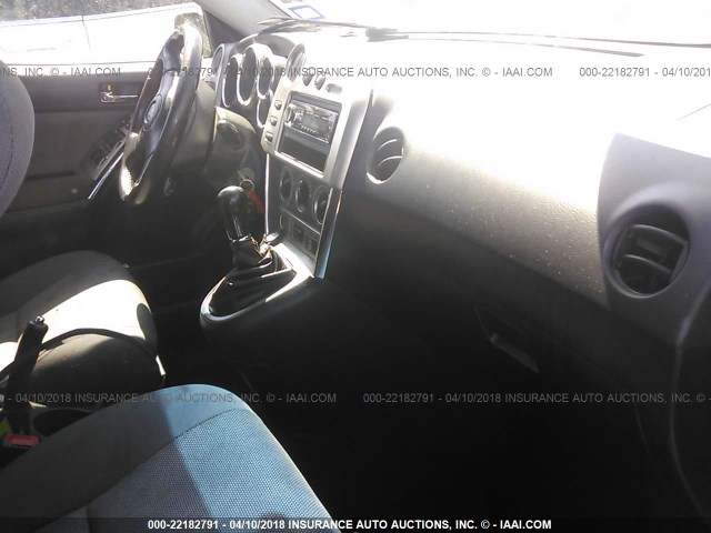 2T1KY38E13C056994 - 2003 TOYOTA COROLLA MATRIX XRS BLUE photo 5