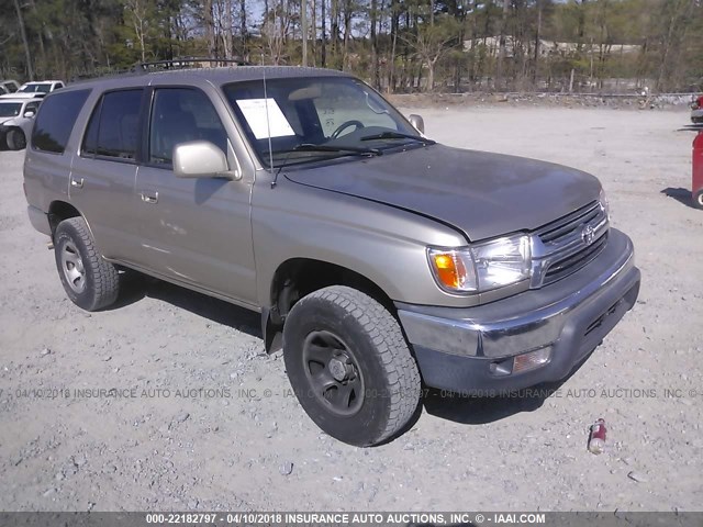 JT3GN86R810212896 - 2001 TOYOTA 4RUNNER SR5 GOLD photo 1