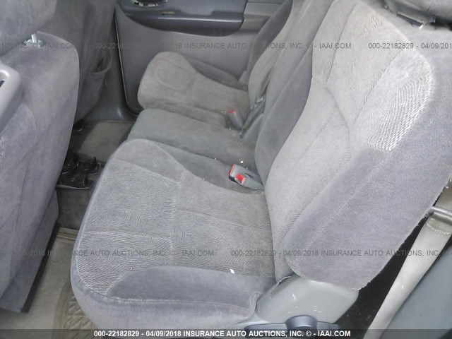 1GNET16S636178323 - 2003 CHEVROLET TRAILBLAZER EXT GRAY photo 8