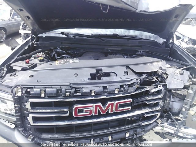 3GTU2MEC4HG317910 - 2017 GMC SIERRA K1500 SLE GRAY photo 10