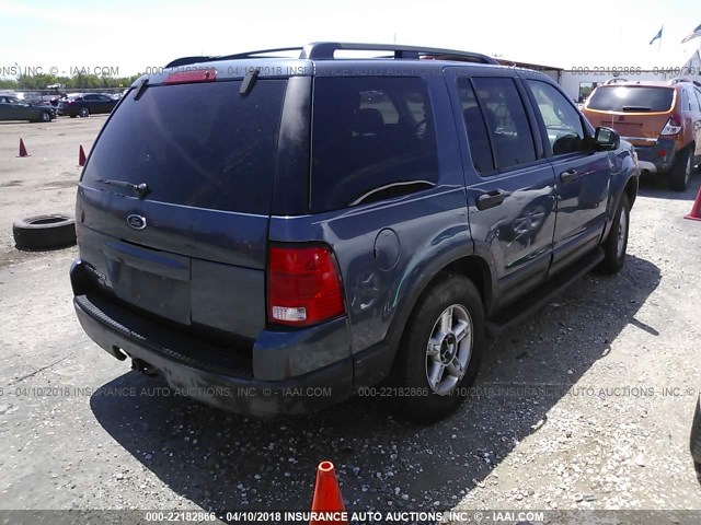 1FMZU73E93ZA47843 - 2003 FORD EXPLORER XLT/XLT SPORT/NBX 蓝色 照片 4