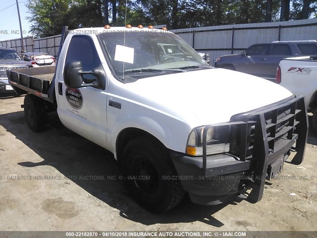 1FDSF34L94EC39399 - 2004 FORD F350 SRW SUPER DUTY WHITE photo 1