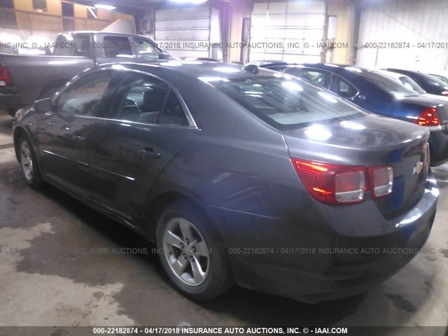 1G11B5SA6DF194529 - 2013 CHEVROLET MALIBU LS 灰色 照片 3