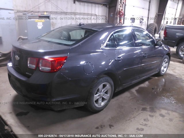 1G11B5SA6DF194529 - 2013 CHEVROLET MALIBU LS 灰色 照片 4