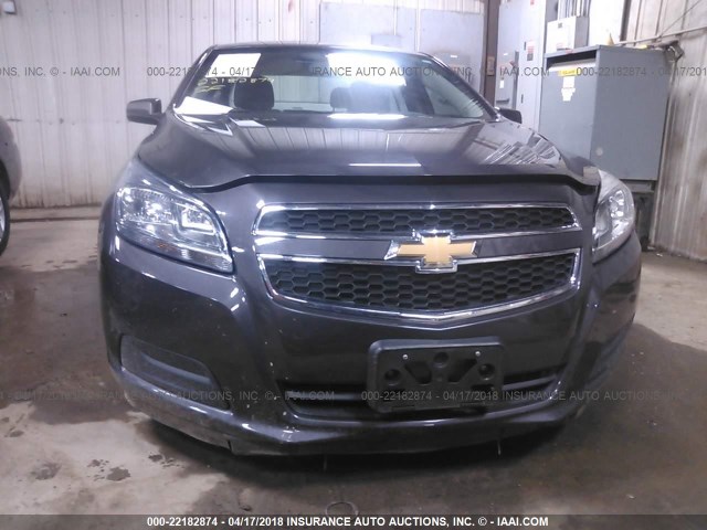 1G11B5SA6DF194529 - 2013 CHEVROLET MALIBU LS 灰色 照片 6
