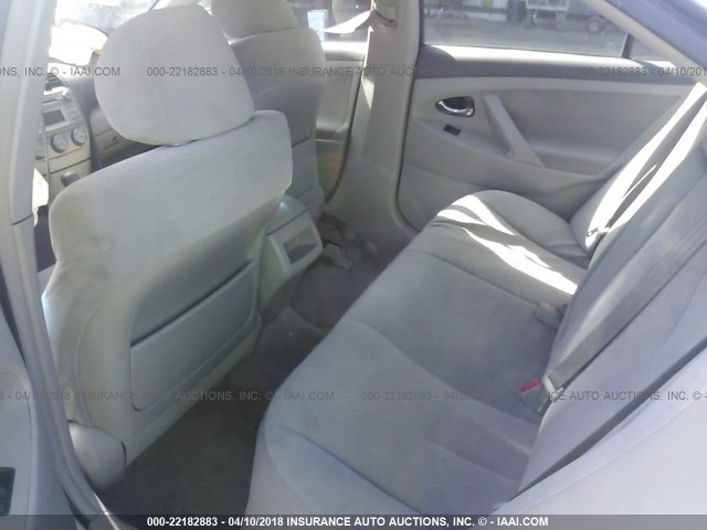 JTNBE46K273083980 - 2007 TOYOTA CAMRY NEW GENERAT CE/LE/XLE/SE SILVER photo 8