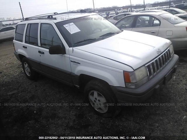 1J4GZ58S1SC727134 - 1995 JEEP GRAND CHEROKEE LAREDO WHITE photo 1