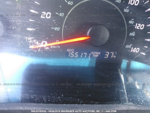 4T1BE46K09U277985 - 2009 TOYOTA CAMRY SE/LE/XLE GRAY photo 7