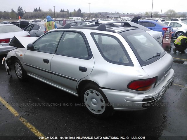 JF1GF4359XG814750 - 1999 SUBARU IMPREZA L GRAY photo 3