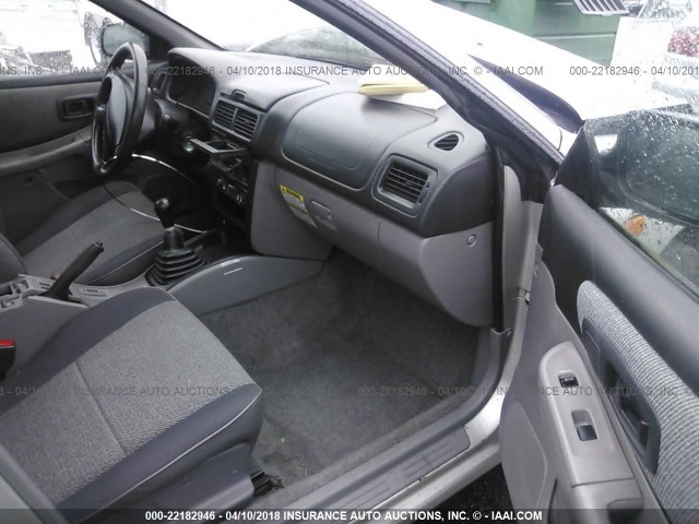 JF1GF4359XG814750 - 1999 SUBARU IMPREZA L GRAY photo 5