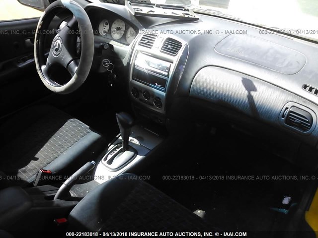JM1BJ246721503313 - 2002 MAZDA PROTEGE PR5 黄色 照片 5