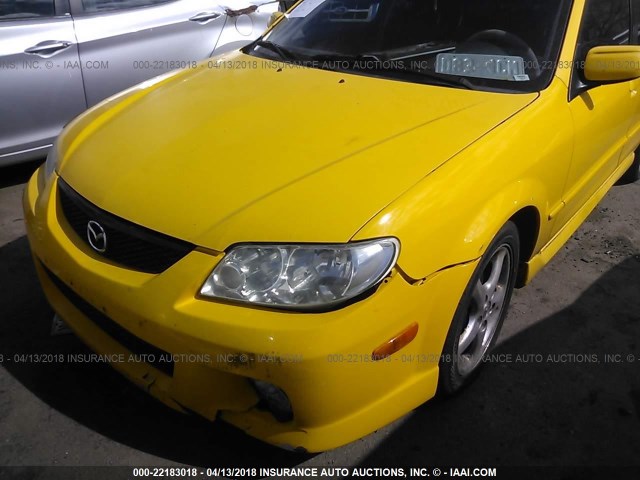 JM1BJ246721503313 - 2002 MAZDA PROTEGE PR5 黄色 照片 6