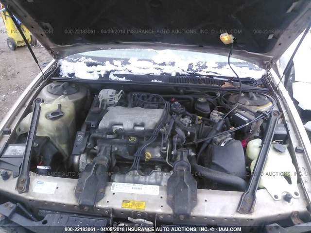 1G3WH52M4VF346802 - 1997 OLDSMOBILE CUTLASS SUPREME SL 棕色 照片 10