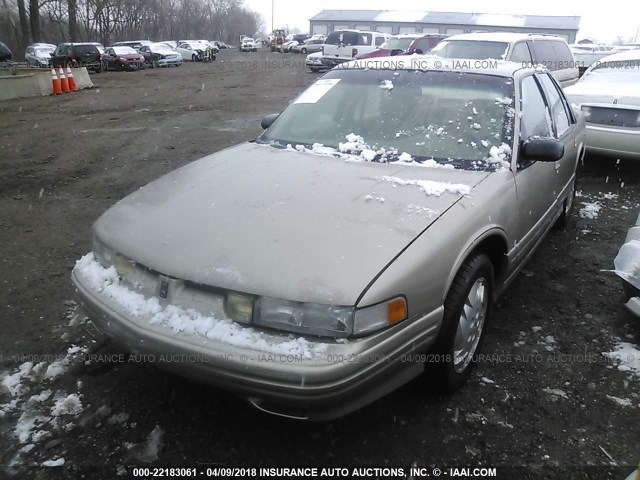 1G3WH52M4VF346802 - 1997 OLDSMOBILE CUTLASS SUPREME SL 棕色 照片 2