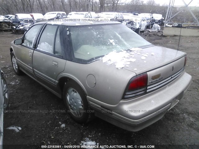 1G3WH52M4VF346802 - 1997 OLDSMOBILE CUTLASS SUPREME SL 棕色 照片 3