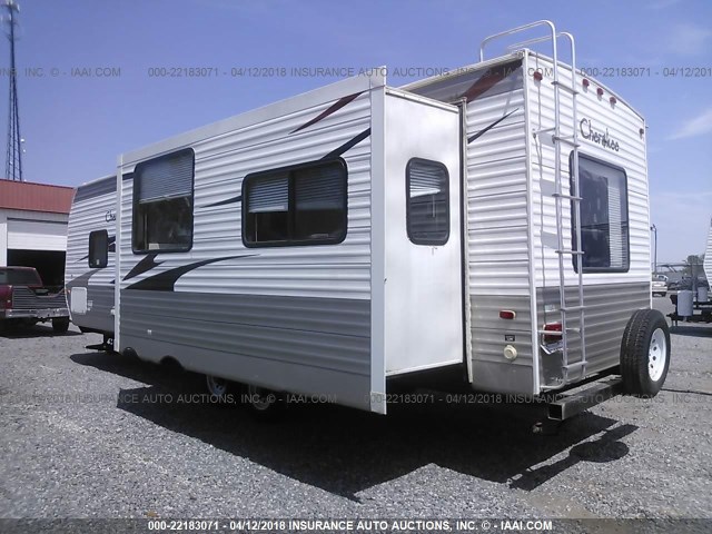 4X4TCKF29AX110587 - 2010 FOREST RIVER CHEROKEE 34FT  白色 照片 3