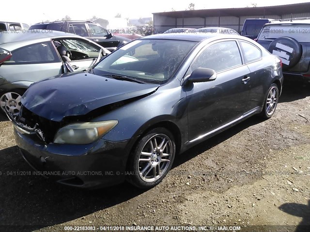 JTKDE177460108411 - 2006 TOYOTA SCION TC GRAY photo 2