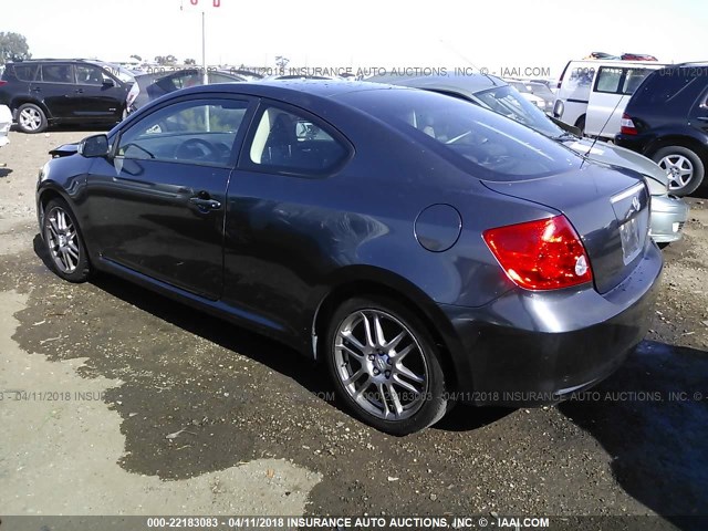 JTKDE177460108411 - 2006 TOYOTA SCION TC 灰色 照片 3