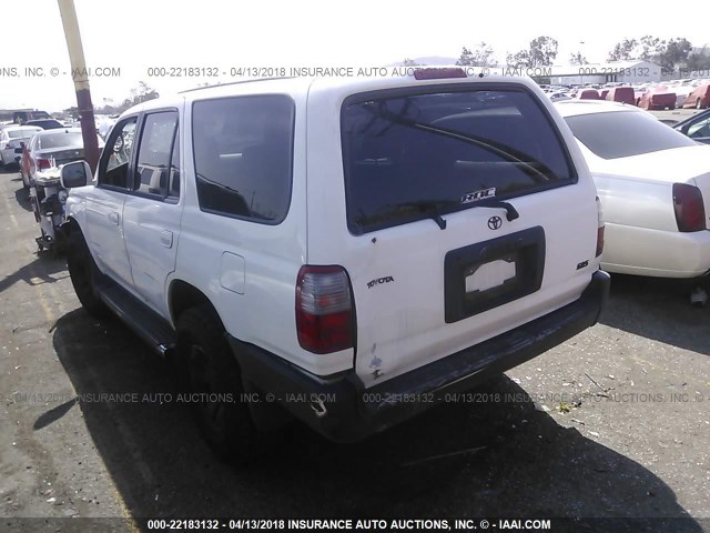 JT3GN86R4W0076967 - 1998 TOYOTA 4RUNNER SR5 WHITE photo 3