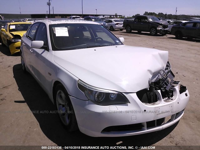 WBANA53524B167782 - 2004 BMW 525 I WHITE photo 1