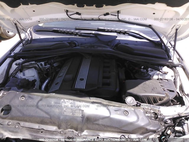 WBANA53524B167782 - 2004 BMW 525 I WHITE photo 10