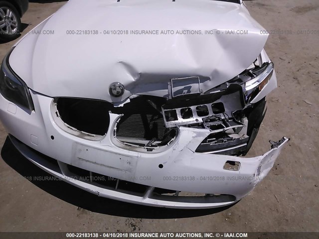 WBANA53524B167782 - 2004 BMW 525 I WHITE photo 6