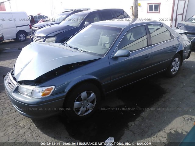 JT2BG22K010606066 - 2001 TOYOTA CAMRY CE/LE/XLE 绿色 照片 2