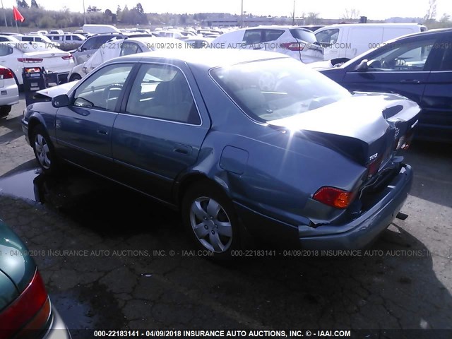 JT2BG22K010606066 - 2001 TOYOTA CAMRY CE/LE/XLE 绿色 照片 3