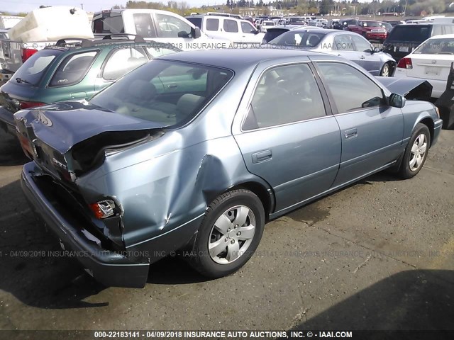 JT2BG22K010606066 - 2001 TOYOTA CAMRY CE/LE/XLE GREEN photo 4