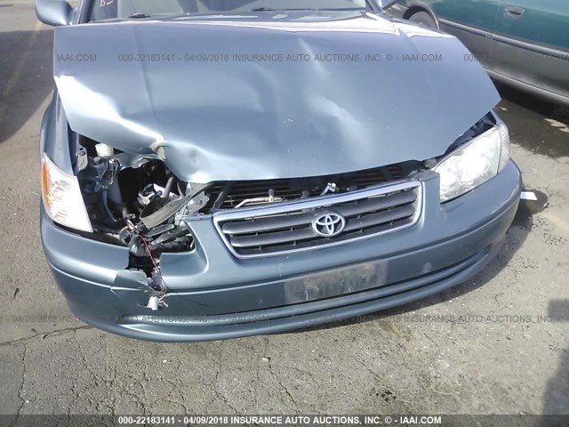 JT2BG22K010606066 - 2001 TOYOTA CAMRY CE/LE/XLE 绿色 照片 6