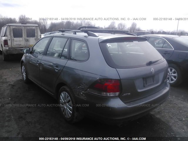 3VWPP7AJ4DM646863 - 2013 VOLKSWAGEN JETTA S/SE 灰色 照片 3