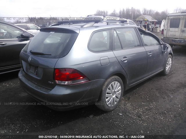 3VWPP7AJ4DM646863 - 2013 VOLKSWAGEN JETTA S/SE GRAY photo 4