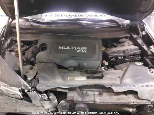 1C4PJMCB4FW676246 - 2015 JEEP CHEROKEE LATITUDE GRAY photo 10