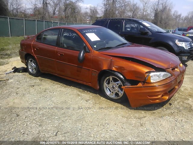 1G2NW52E33C320348 - 2003 PONTIAC GRAND AM GT ORANGE photo 1