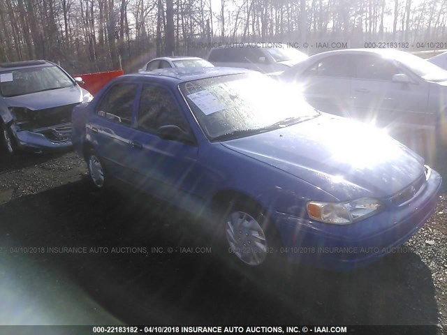 2T1BR12E1WC099620 - 1998 TOYOTA COROLLA VE/CE/LE BLUE photo 1