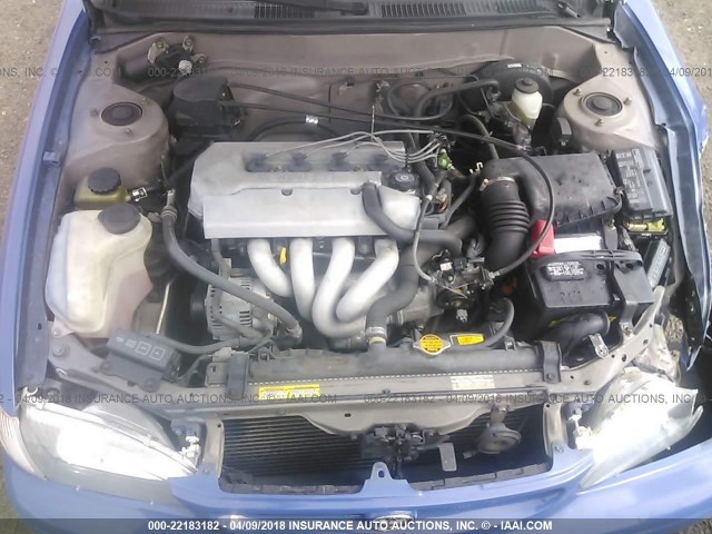 2T1BR12E1WC099620 - 1998 TOYOTA COROLLA VE/CE/LE 蓝色 照片 10