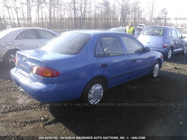 2T1BR12E1WC099620 - 1998 TOYOTA COROLLA VE/CE/LE 蓝色 照片 4
