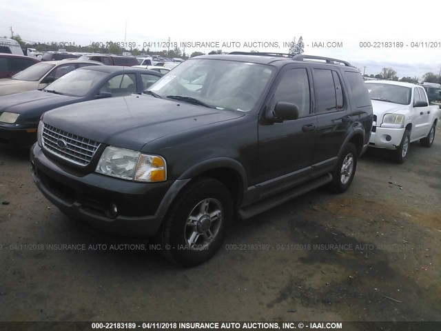 1FMZU63K73ZB15492 - 2003 FORD EXPLORER XLT/XLT SPORT/NBX GREEN photo 2