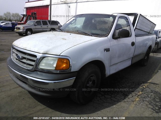 2FTRF17214CA61150 - 2004 FORD F-150 HERITAGE CLASSIC WHITE photo 2