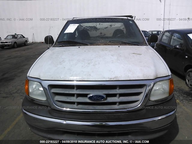 2FTRF17214CA61150 - 2004 FORD F-150 HERITAGE CLASSIC WHITE photo 6