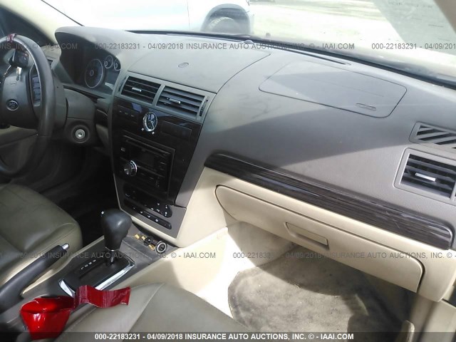 3FAHP08Z66R104248 - 2006 FORD FUSION SEL RED photo 5