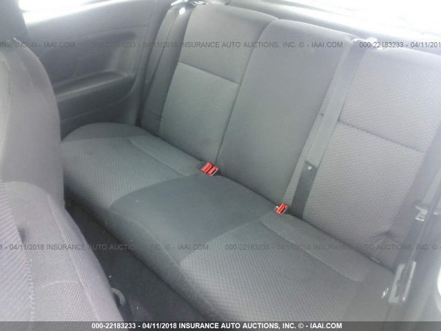 1FAHP31N67W142926 - 2007 FORD FOCUS ZX3/S/SE/SES GRAY photo 8